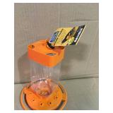 First Nature Wildlife Feeders 32 oz. Oriole Feeder Orange feeder and clear reser not used