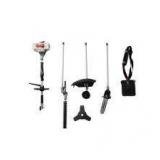 Sunseeker MFT 26I 2-Cycle 26 cc Gas Full Crank Shaft 4in1 Multi Function String Trimmer w/Pole Saw Attachment open box not used