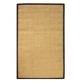 Adirondack Sisal Black 3 ft. x 5 ft. Area Rug not used