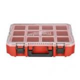 Milwaukee 10-Compartment Red Deep Pro Small Parts Organizer not used
