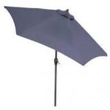 Hampton Bay 10 ft. Aluminum Market Auto Tilt Market Umbrella in Sky not usd