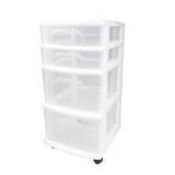Homz Storage Cart with 6 Drawers, Multiple Colors in good condition