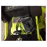 RYOBI 42 in. 75 Ah Battery Electric Zero Turn Riding Mower in good working conditions
