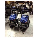Lot of 2 Subaru 3,100-PSI 2.4-GPM  Electric Start Gas Pressure Washer for parts or  repair