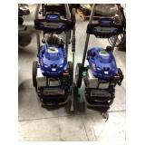 Lot of 2 Subaru 3,100-PSI 2.4-GPM  Electric Start Gas Pressure Washer for parts or  repair