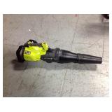 RYOBI 160 MPH 520 CFM 25cc Gas Jet Fan Blower in working  conditions