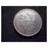 1882 O Morgan Silver Dollar