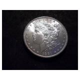 1891 Morgan Silver Dollar