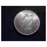 1923 D Peace Silver Dollar