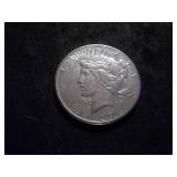 1927 Peace Silver Dollar