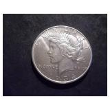 1934 D Silver Peace Dollar