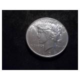 1934 D Double Die Silver Peace Dollar