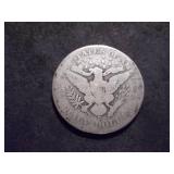 1906 D Barber Half Dollar
