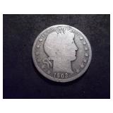 1902 O Barber Half Dollar