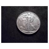 1938 D Walker Half Dollar