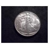 1942 D Walker Half Dollar