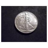 1944 D Walker Half Dollar