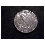 1947 D Walker Half Dollar