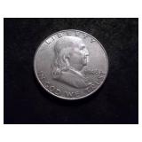 1948 D Franklin Half Dollar