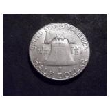 1948 D Franklin Half Dollar