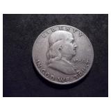 1950 D Franklin Half Dollar