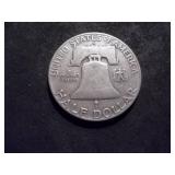 1950 D Franklin Half Dollar