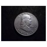 1951 D Franklin Half Dollar