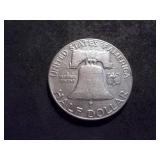 1951 D Franklin Half Dollar