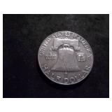 1952 D Franklin Half Dollar