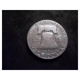 1953 S Franklin Half Dollar
