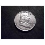 1959 D Franklin Half Dollar