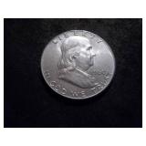 1960 Franklin Half Dollar