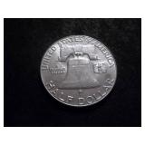 1960 Franklin Half Dollar