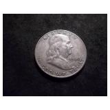 1960 D Franklin Half Dollar