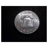 1961 D Franklin Half Dollar