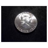 1963 D Franklin Half Dollar