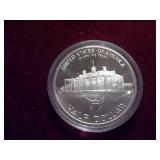 George Washington 250th Birthday Commemorative Silver Proof Half Dollar