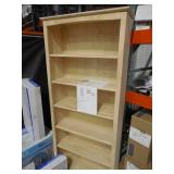 Brooklyn 72 in. H Ready to Finish Solid Wood Bookcase