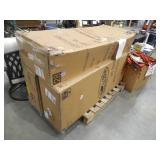 Hampton Bay Statesville Pewter Aluminum Outdoor Chaise Lounge