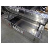 Husky 71.36 Diamond Plate Aluminum Full Size Crossbed Truck Tool Box