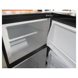 Galanz 7.6 cu. ft. Top Freezer Refrigerator with Dual Door in Stainless Steel Look