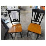 (2) MATCHING DINING CHAIRS