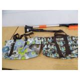 2 Lined Tote Bags - Car Brushes