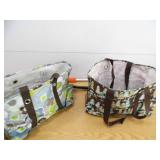 2 Lined Tote Bags - Car Brushes