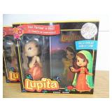 Lot of 4 Lupita Bilingual Dolls