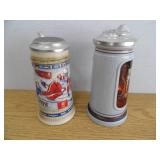 Lot of 2 Avon Steins