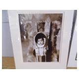 Lot of 2 Historical Prints - 3 Dolls
