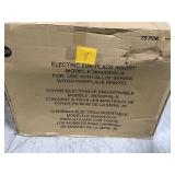 Classic Flame 28 in. Ventless Infrared Electric Fireplace Insert with Safer Plug in good condition