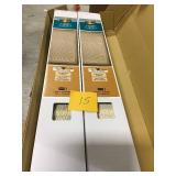White Cordless 1 in. Vinyl Blind 27 in. W x 72 in. L not used