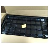 IRIS 82 Qt. Remington Weathertight Store-It-All Storage Bin in Black not used